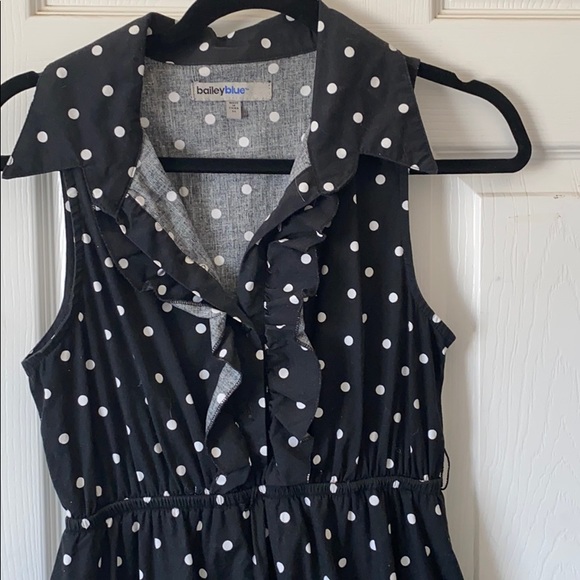 Polka Dot Vintage Dress - Picture 2 of 6
